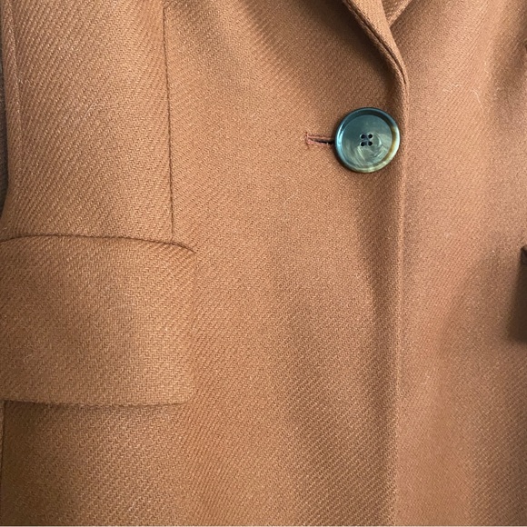 Whistles Rust Pea Coat in size 2 - Picture 5 of 9
